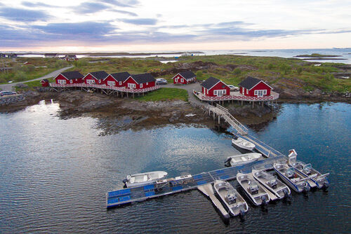 Gardsøya Rorbuer - Godt sjøfiske og eksklusive rorbuer på Vega